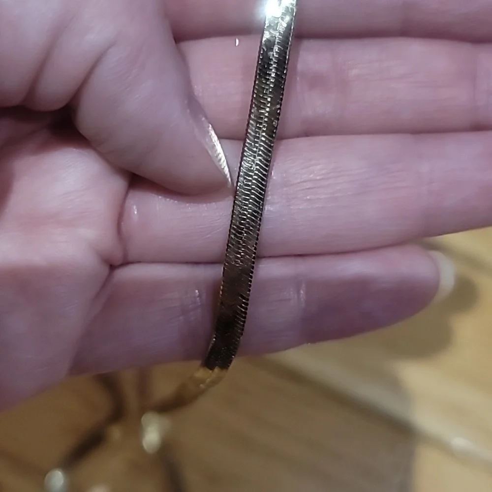 Vintage JCPenny herringbone style necklace - Picture 5 of 11